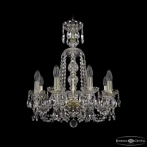 Подвесная люстра Bohemia Ivele Crystal 1402 1402/8/160/XL-59 G
