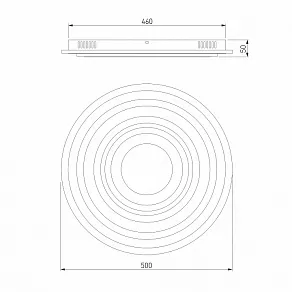 Накладной светильник Eurosvet Puff 90161/1 белый 170W
