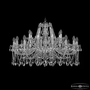 Подвесная люстра Bohemia Ivele Crystal 1413 1413/16+8/360 Ni