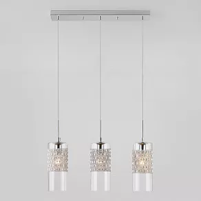 Подвесной светильник Eurosvet Pilar 50148/3 хром