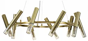 Подвесная люстра Indigo Sigaro 13006/10P Gold