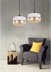 Подвесной светильник LUMINA DECO Barlet LDP 6808 WT+TEA