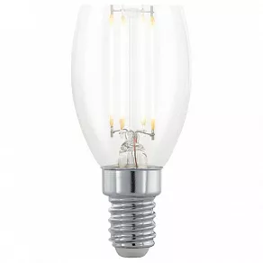 Лампа светодиодная [поставляется по 10 штук] Eglo Винтаж E14 3.5Вт 2700K 11708