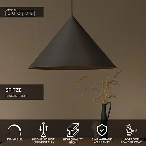 Подвесной светильник Lucide Spitze 21440/60/36