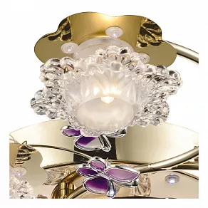 Потолочная люстра Arte Lamp Petali A3109PL-9GO