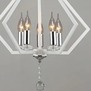 Подвесная люстра Reluce 05325 05325-0.4-05 WT+CR