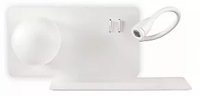 Бра с подсветкой Ideal Lux Book-2 BOOK-2 AP2 BIANCO