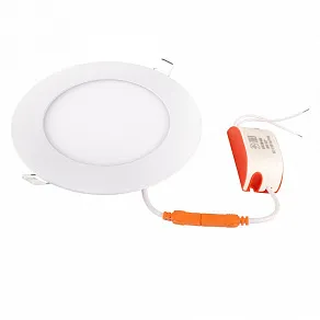 Встраиваемый светильник Jazzway  PPL-R 15w 6500K IP40 WH