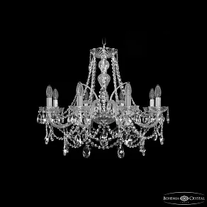 Подвесная люстра Bohemia Ivele Crystal 1411 1411/8/240 Ni