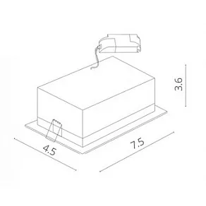 Встраиваемый светильник Arte Lamp Grill A3153PL-2BK