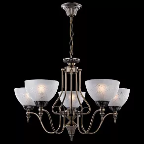 Подвесная люстра Eurosvet 60004 60004/5 античная бронза