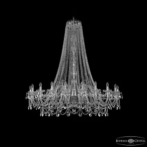 Подвесная люстра Bohemia Ivele Crystal 1411 1411/20/530/h-157 Ni