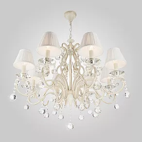 Подвесная люстра Eurosvet Ivin 12075/8 белый Strotskis