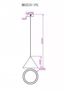 Подвесной светильник MyFar Maretta MR2215-1PL
