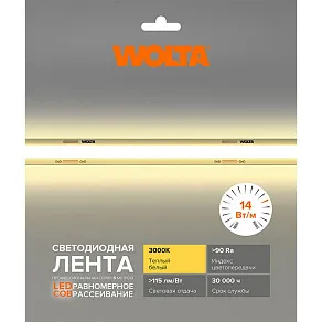 Лента светодиодная Wolta  WLSCOB-14W/3000/24H480-01