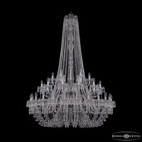Подвесная люстра Bohemia Ivele Crystal 1410 1410/24+12+6/460/h-175/2d Ni V0300