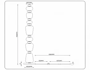 Торшер Ambrella Light LH LH53172