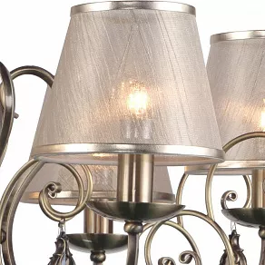 Подвесная люстра Rivoli Molto P6 AB Б0038390