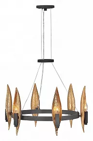 Подвесная люстра Hinkley Willow QN-WILLOW6-CBK