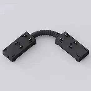 Соединитель гибкий для треков Luminotti SLIMLINE L.200.3.BK