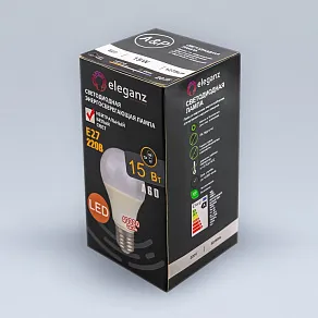 Лампа светодиодная Eleganz  E27 15Вт 4500K 1379