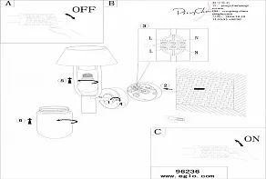 Светильник на штанге Eglo Facunda 96236