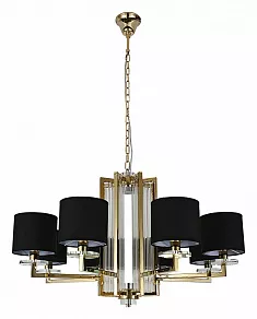 Подвесная люстра Newport 35400 35408+1/C gold без абажуров