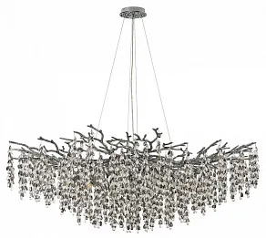 Подвесная люстра Arte Milano Веточка 230110.1200.18.E14.H2 CB Clear-Smoky