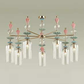 Потолочная люстра Odeon Light Bizet 4855/7C
