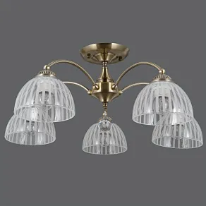 Люстра на штанге ILLUMICO IL0564 IL0564-5CSQ-25AB ELITE