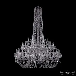 Подвесная люстра Bohemia Ivele Crystal 1402 1402/24+12+6/460/h-176/2d Ni