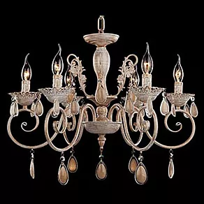 Подвесная люстра Eurosvet Galatea 10009/6 золото с белым