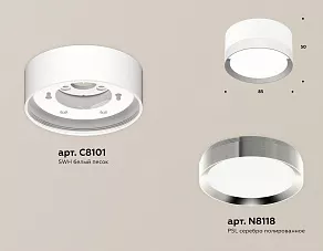 Накладной светильник Ambrella XS XS8101003
