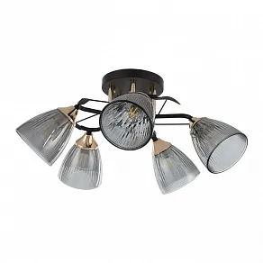 Потолочная люстра Arte Milano AMALFI-322610 322610/5 BK+FG