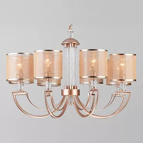 Подвесная люстра Eurosvet Licata 60099/8 перламутровое золото