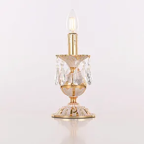 Настольная лампа декоративная Bohemia Ivele Crystal AL77 AL77500L/1-23 GW