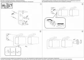 Бра Ideal Lux Mouse MOUSE AP2 BIANCO