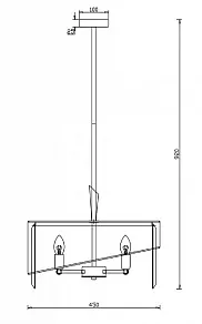 Светильник на штанге Freya Eclipse FR5170PL-06N
