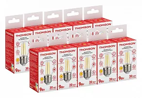Лампа светодиодная Thomson Filament Globe E27 11Вт 4500K TH-B2096