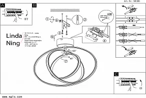 Потолочная люстра Eglo ПРОМО Selvina 96306