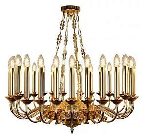 Подвесная люстра iLamp Louvre MD8551-30 GD