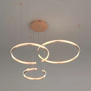 Подвесной светильник Eurosvet Gap 90180/3 золото 160W