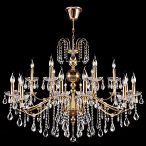 Подвесная люстра Eurosvet Treasure 3600/18 золото Strotskis