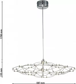 Подвесная люстра Favourite Thinner 4305-6P