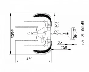 Подвесная люстра Wertmark Alexia WE125.10.303