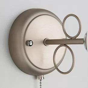 Бра Eurosvet Tondo 70095/1 сатин-никель