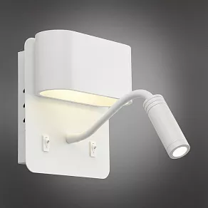 Бра с подсветкой Omnilux Rocchette OML-12301-02