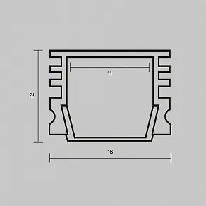 Профиль накладной Maytoni  631005