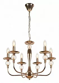 Подвесная люстра iLamp Aura 1030-6GD