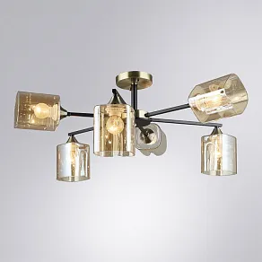 Люстра на штанге Arte Lamp Merci A4185PL-6BK